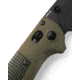 Benchmade Redoubt Axis Tanto Knives Folding Knife, 3.53 in, CPM-D2 Steel, Drop Point, Grivory, Ranger Green, 431BK-1