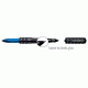 Benchmade 1100 Series Tactical Pen, Charcoal Aluminum Body, Blue Grip, Blue Ink, Carbide Tip 1101-1