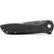 Benchmade Seven Ten Folding Knife, 4in, CPM MagnaCut Stainless Steel, Recurve Drop-Point, 6061-T6 Aluminum, Black, 710-25