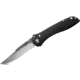 Benchmade Seven Ten Folding Knife, 4in, CPM MagnaCut Stainless Steel, Recurve Drop-Point, 6061-T6 Aluminum, Black, 710-25
