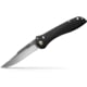 Benchmade Seven Ten Folding Knife, 4in, CPM MagnaCut Stainless Steel, Recurve Drop-Point, 6061-T6 Aluminum, Black, 710-25