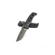 DEMO, Benchmade Sibert Adamas Axis Stud Folding Knife, 3.82 in, CPM-CruWear Steel, Drop Point Grey Coated Blade, Contoured G10, Black Handle, 275GY-1-DEMO