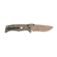 Benchmade Sibert Adamas Axis Stud Folding Knife, 3.82in, CPM-CruWear Steel, Drop Point, Serrated, Flat Earth Coated Blade, Contoured G-10 Handle, Olive Drab, 275SFE-2