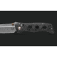 Benchmade Mini Adamas Folding Knife, 3.25 in, CPM MagnaCut Stainless Steel, Drop Point Blade, Marbled Carbon Fiber, Black Handle, 273-03