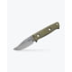 Benchmade Sibert Mini Bushcrafter Fixed Blade Knife, 3.38 in, CPM-S30V Super Premium Stainless Steel, Drop Point, G10, Green, 165-1