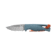 Benchmade Water Intersect Fixed Blade Knife, 2.68in, CPM MagnaCut Stainless Steel Blade, Drop Point Blade, Santoprene, Depth Blue, 18050S