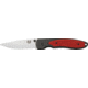 Benchmark Ceramic Folder Knife, ceramic Blade, Red Inlay BMK6001RPB