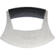 Benchmark Kitchen Ulu Knife, Black Synthetic Handle, 4.75in Handle, 6.5in SS Ulu Blade, ULU /BMK117