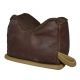 BenchMaster Rifle Rest Bison Leather Shooting Bag