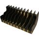 BenchMaster Rifle Rest Ten Gun Pistol Rack - Handgun Safe Storage Accessories
