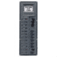 BEP Marine AC Circuit Breaker Panel w/Digital Meters, 8SP 2DP AC230V ACSM Stainless Steel Vertical