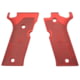 Beretta Aluminum Pistol Grip, 92X Performance, Red, E02862