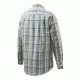Beretta Classic Shirt, Beige &amp; Blue Check, Medium, LU210T0707013LM