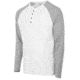 Beretta SCOUT PERFORMANCE HENLEY WHT/GRY MEL MED 16C461C1