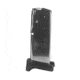 Beretta Floor Plate for APX Carry 6 Round Magazine, Flat, Silver, 6, JFAPXCARRY6EXT