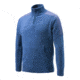 Beretta Half Zip Sweater, Avio Melange, Large PU431T11940538L
