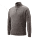 Beretta Half Zip Sweater, Brown Melange, XXXL PU431T1194080PXXXL