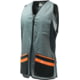 Beretta Silver Pigeon Evo Shooting Vest - Men's, Grey &amp; Orange, Medium, GT781T155309OIM