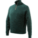 Beretta Men's Windproof Sweater 1/2 Zip Large Dk Green