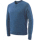 Beretta Mens Classic V-neck Sweater Blue Medium