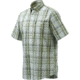 Beretta Mens Drip Dry Short Sleeve Shirt, White / Green Check, Small LU52007517012XS