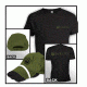 Beretta Mens Hat/T-Shirt Combo Roll Up,Black,3XL TC01708500999XXXL