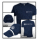 Beretta Mens Hat/T-Shirt Combo Roll Up,Navy,3XL TC0170850504XXXL