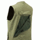 Beretta Mens Quick Dry Vest w/Game Bag,Green,Medium GU322T04400715M