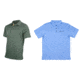 Beretta Mens US Tech Short Sleeved Polo T-Shirt, Green, Light Blue