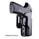 Beretta Full Size ABS OWB Holster, PX4, Left Hand, Black, E00814