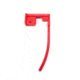 Beretta Set of 3 Empy Chamber Indicator, Red, E02848