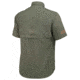 Beretta Short Sleeve Buzzi Shooting Shirt, Green - LT021T15550715L