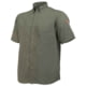 Beretta Short Sleeve Buzzi Shooting Shirt, Green - LT021T15550715S