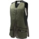 Beretta Silver Pigeon Evo Shooting Vest - Men's, Green &amp; Chocolate Brown, Small, GT781T155307ABS