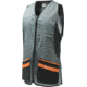 Beretta Silver Pigeon Evo Shooting Vest - Mens, Grey &amp; Orange, Extra Small, GT781T155309OIXS