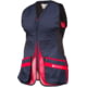 Beretta Silver Pigeon Evo Shooting Vest - Women's, Total Eclipse Blue &amp; Red, Extra Small, GT791T155305A6XS