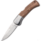 Beretta Steenbok Lockback Folding Knife, 3.75in, 440 Stainless, Drop Point, Walnut Handle, CO271A273508B4