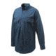 Beretta TM Shooting Shirt L/S, Blue, Large, LU15207561053DL