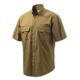 Image of Beretta TM Shooting Shirt S/S, Brown, Small, LU162075610812S