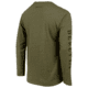 Beretta Trident Logo T-Shirt - Men's, Long Sleeve, Heather Mil Green, Medium, TS229T189007AUM