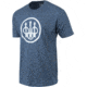 Beretta Trident Logo T-Shirt - Men's, Short Sleeve, Navy Heather, 2XL, TS228T1890051YXXL