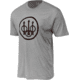 Beretta Trident Logo T-Shirt - Men's, Short Sleeve, Stone Heather, Large, TS228T1890096BL