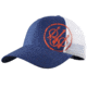 Beretta Trident Sporting Trucker Cap, Blue and White, One Size Fits All BC15201660059P