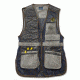 Beretta Two Tone Clays Vest Left Hand, Loden, Khaki, Med GT6801460075M