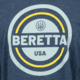 Beretta USA 2.0 T-Shirt - Men's, Long Sleeve, Navy Heather, 2XL, TS230T1890051YXXL