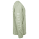 Beretta USA 2.0 T-Shirt - Mens, Long Sleeve, Sage Green, Small, TS230T189007A1S