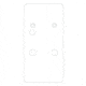 Beretta RDO Red Dot Sight Mount Kit, APX Carry A1, C-More Pattern, EUS03064
