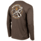 Beretta Wing Drop T-Shirt - Mens, Long Sleeve, Brown, Extra Large, TS231T18900815XL