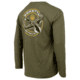 Beretta Wing Drop T-Shirt - Mens, Long Sleeve, Heather Mil Green, 3XL, TS231T189007AUXXXL