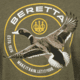 Beretta Wing Drop T-Shirt - Men's, Long Sleeve, Heather Mil Green, 3XL, TS231T189007AUXXXL